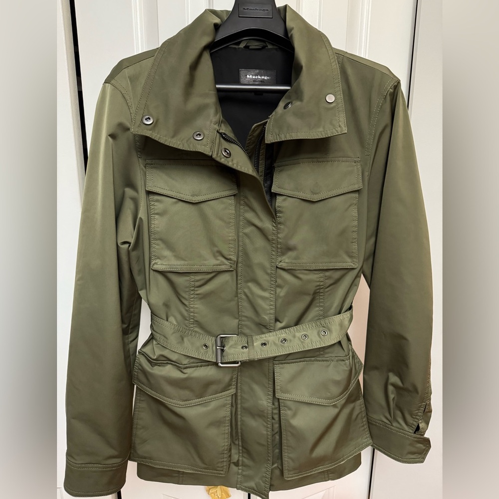 MACKAGE Utility Jacket in Olive